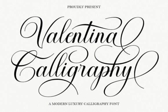 Download Valentina Calligraphy - Premium Resources